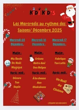 Mercredis Décembre