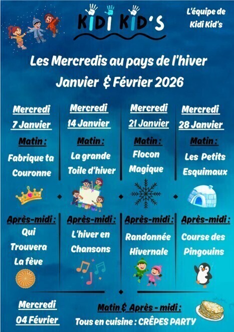 Mercredis Janvier Février