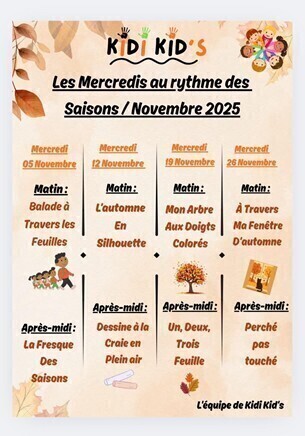 Mercredis Novembre