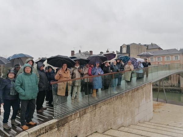 Montargis sous la pluie